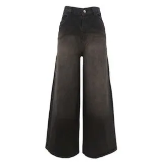 شلوار جین بگ زنانه مدل فول بگ کد 20114