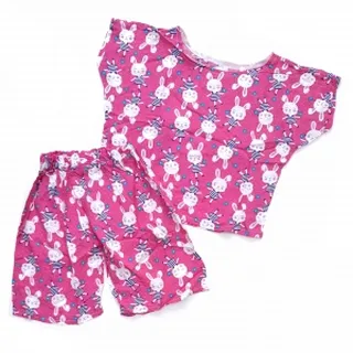 بلوز شورت سرخابی خرگوش