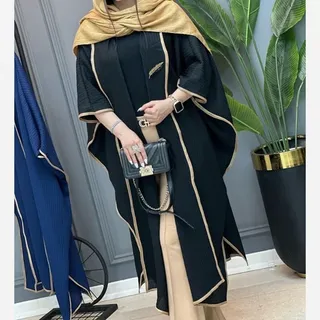 مانتو عبایی محرمی جنس شانتون کراش 