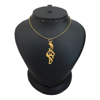 گردنبند نقره زنانه ترمه ۱ مدل بیتا کد ma 337