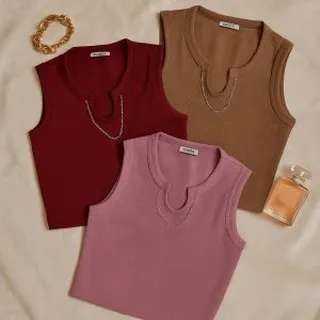 تاپ کراپ یقه زنجیر ۳۴۳۰۰۹۷۳