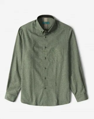 پیراهن آستین بلند چهار خانه 97280