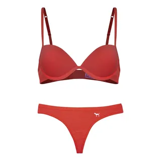 ست شورت و سوتین زنانه چری پینک مدل GY-Backless