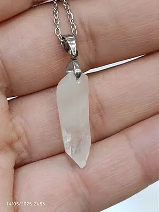 گردنبند سنگ کوارتز یا در نجف