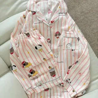 ست پیراهن شلوار استین بلند کد6812