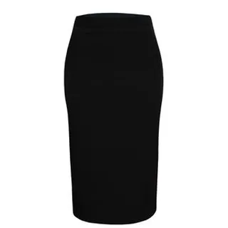 دامن راسته زنانه مدل 601b رنگ مشکی