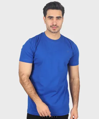 تیشرت ساده کاربنی مردانه برند تیپ نتی 9124
