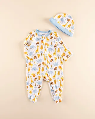 سرهمی جورابدارحیوانات +کلاه Littleme کد H000776