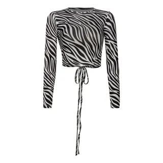 نیم تنه زنانه پپا مدل Zebra