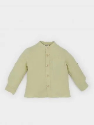 پیراهن نوزاد پسر نعنایی دفکتو