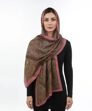 شال نخی زنانه قلم فلزی مدل SH29200