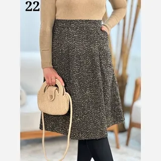 دامن کوتاه پشمی زنانه و دخترانه حراجی