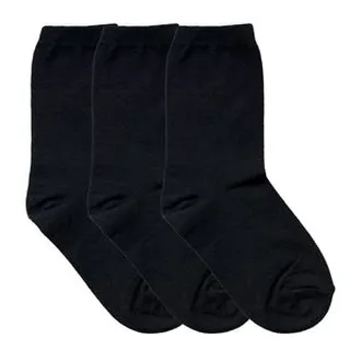 جوراب ساق بلند پسرانه مدل ساده کد M3 مجموعه 3 عددی