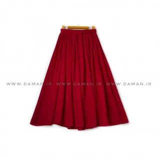 دامن  اناری   قد ۸۰  کد (555)