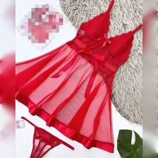 لباس خواب فانتزی قرمز 820