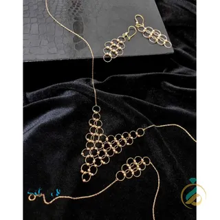 سرویس طلا نمادار مهره‌ای