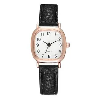 ساعت مچی عقربه ای زنانه مدل کلاسیک بند چرم کد 2