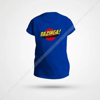 تیشرت Big Bang Theory طرح Bazinga