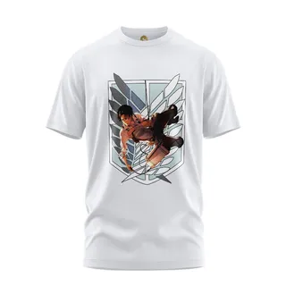 تی شرت آستین کوتاه مردانه هومرو مدل TW193 طرح اتک ...