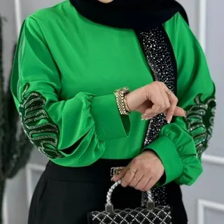 مانتو پیراهنی زنانه بلند جنس الیزه مانتو عبایی زنانه 