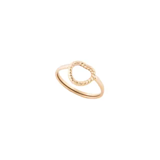 انگشتر طلا قلب پیچ