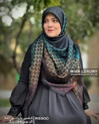 روسری گوچی لمه کشمیر مشکی اعلا R6900