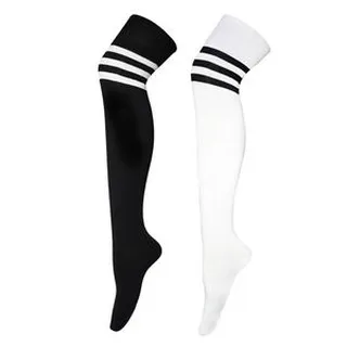 جوراب ساق بلند زنانه پاریز مدل 1309 بسته دو عددی