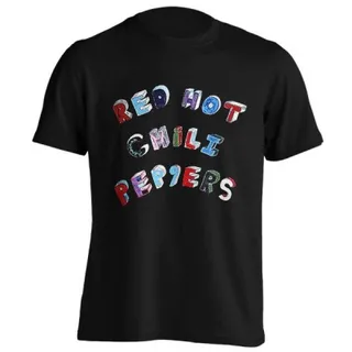 تیشرت Colorful Block Letters Red Hot Chili Peppers