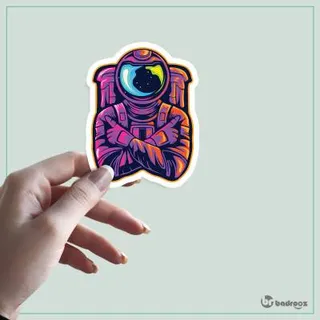 استیکر spaceman fan