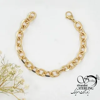 دستبند طرح طلا مارک ژوپینگ کد 17688