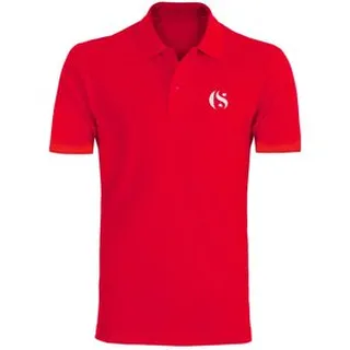 پولوشرت آستین کوتاه مردانه مدل X483 رنگ قرمز