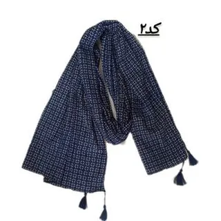 شال پلیسه ای طرح میکس کد 615