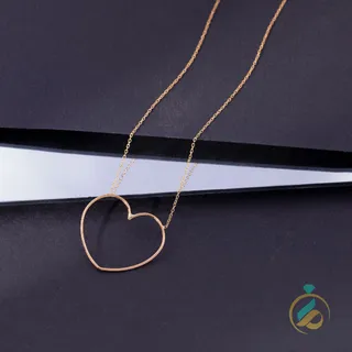 گردنبند مینیمال قلب طلایی