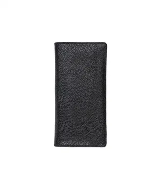 کیف پول چرم مشکی صاد Saad مدل RZ6001