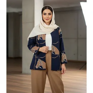 کت و شلوار طرح اسب کد 43654