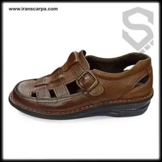 کفش چرم مردانه تابستانی مدل لارس