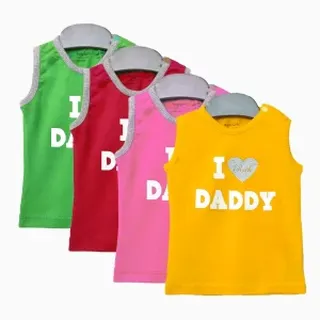 تاپ طرح I Love Daddy نوزاد دختر (0 تا 9 ماه) کد 629322