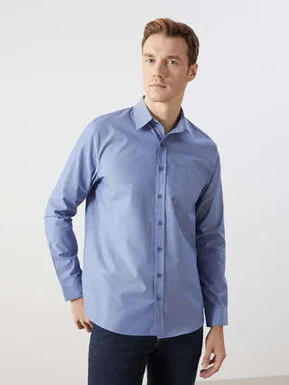 پیراهن آستین بلند مردانه ال سی وایکیکی