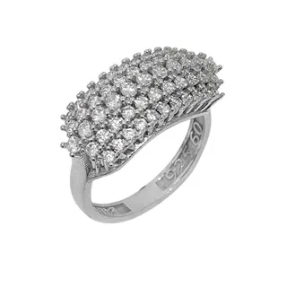 انگشتر نقره زنانه مدل 139