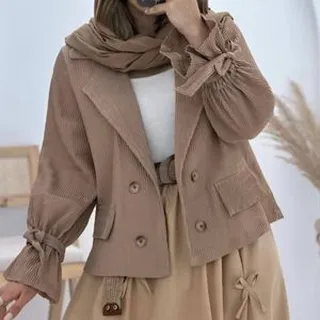 مانتو کتی آستین گرهی الیسا