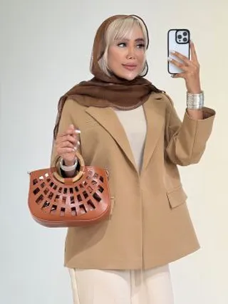 کت مازراتی کمربنددار تولید ایواز کد 18827