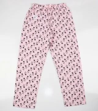 شلوار نخی و راحتی زنانه طرح دار کد 134191