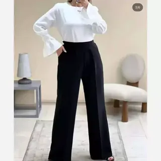 شلوار بگ مازراتی زنانه تنخور عالی 