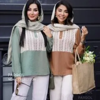 شومیز سحر سبز