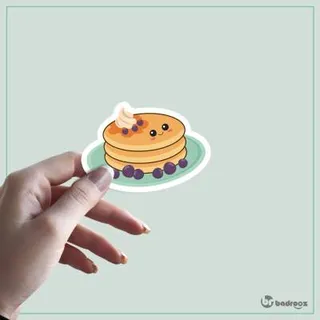 استیکر  pan cake cute