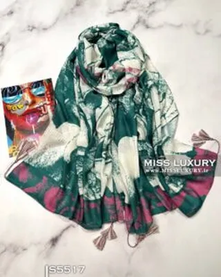 شال نخ ژاکارد اعلا S5517