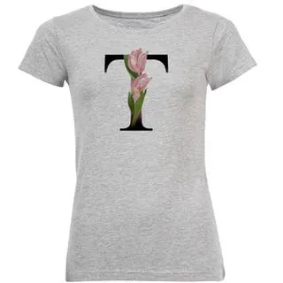 تیشرت زنانه طرح T کد R81