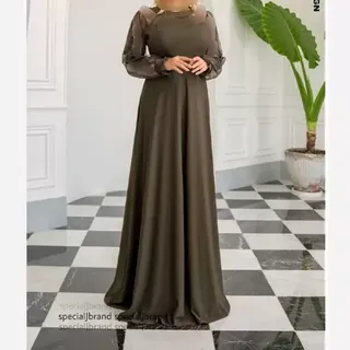 لباس مجلسی ماکسی مجلسی بلند تور خرجکار 