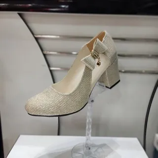 کفش زنانه مجلسی مدل پاپیونی جنس لمه 