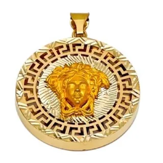 آویز طلا 18 عیار زنانه اپال گلد مدل ورساچه کد sh0043